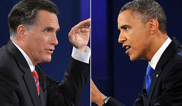 ប្រធានាធីបតី Barack Obama កំពុងនាំមុខបេក្ខជនគណៈបក្សសាធារណៈ Mit Romney